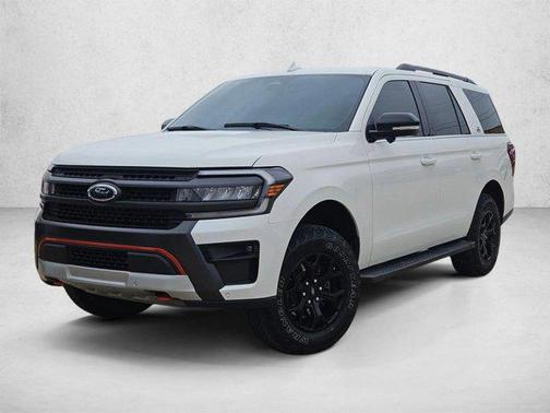 Star White Metallic Tri-Coat 2024 Ford Expedition Timberline