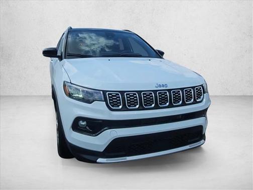 Bright White Clearcoat 2025 Jeep Compass Limited