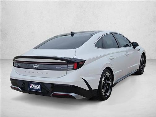 Serenity White 2024 Hyundai SONATA SEL