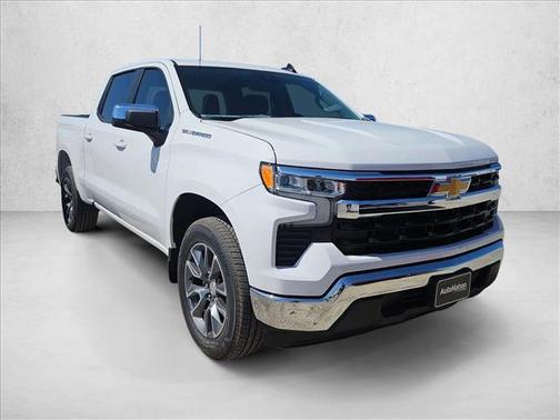 Summit White 2026 Chevrolet Silverado 1500 LT