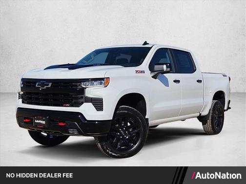 Summit White 2026 Chevrolet Silverado 1500 LT Trail Boss