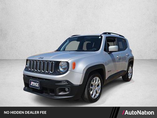Glacier Metallic 2018 Jeep Renegade Latitude