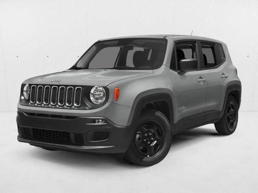 Glacier Metallic 2018 Jeep Renegade Latitude