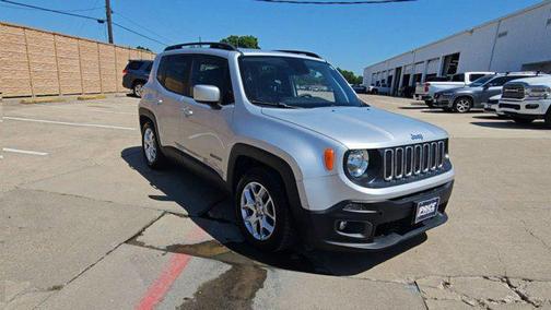 Glacier Metallic 2018 Jeep Renegade Latitude