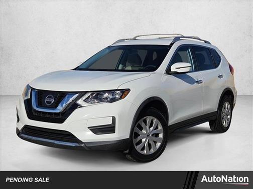 Glacier White 2017 Nissan Rogue S