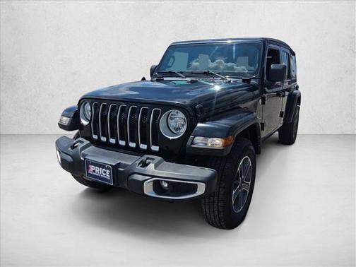 Black Clearcoat 2023 Jeep Wrangler 4-Door Sahara 4x4