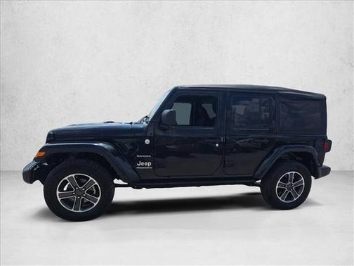 Black Clearcoat 2023 Jeep Wrangler 4-Door Sahara 4x4