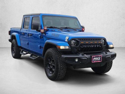 Hydro Blue Pearlcoat 2023 Jeep Gladiator Willys 4x4