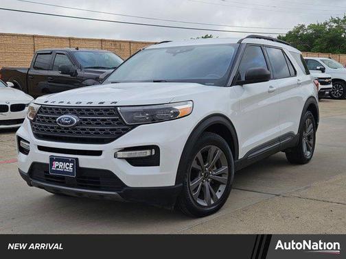Oxford White 2021 Ford Explorer XLT