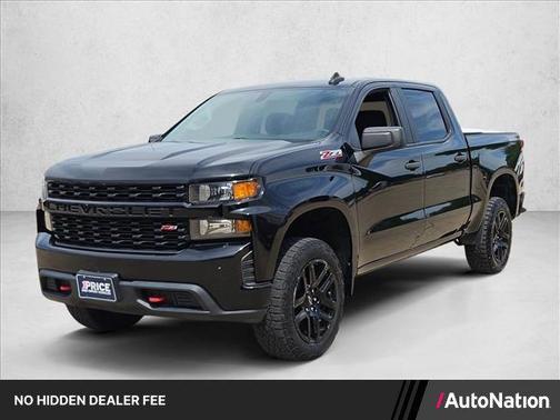 Black 2021 Chevrolet Silverado 1500 Custom Trail Boss