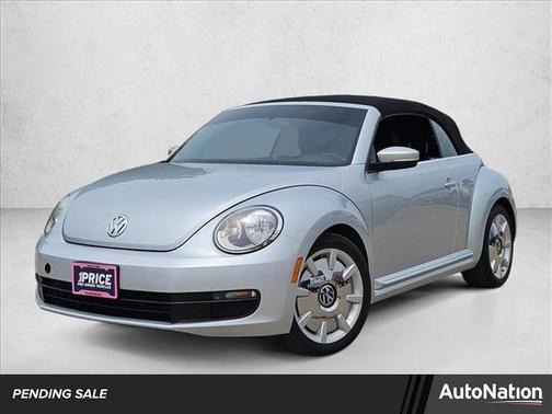 Silver 2013 Volkswagen Beetle 2.5L