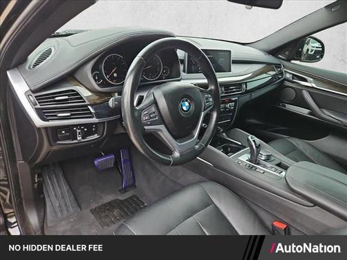 Azurite Black Metallic 2017 BMW X6 xDrive35i