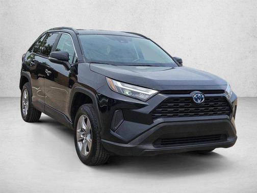Midnight Black Metallic 2023 Toyota RAV4 Hybrid XLE