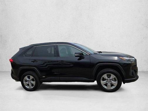 Midnight Black Metallic 2023 Toyota RAV4 Hybrid XLE