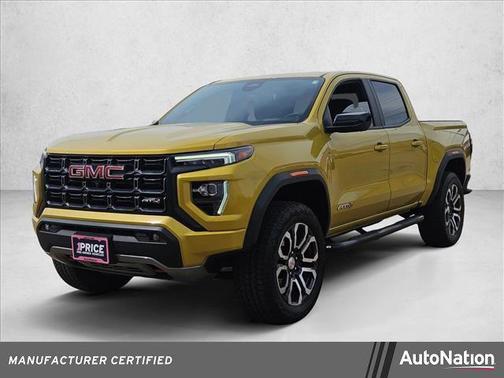 Solar Flare Metallic 2024 GMC Canyon AT4