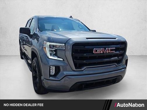 Satin Steel Metallic 2021 GMC Sierra 1500 Elevation