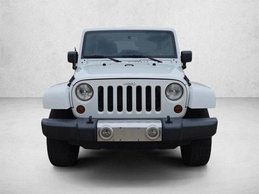 Bright White 2012 Jeep Wrangler Unlimited Sahara