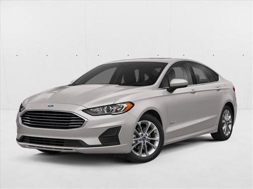 White 2020 Ford Fusion Hybrid SE