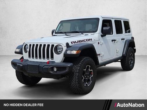 Bright White Clearcoat 2023 Jeep Wrangler Rubicon
