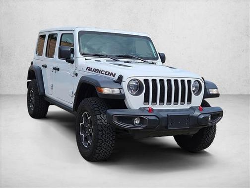 Bright White Clearcoat 2023 Jeep Wrangler Rubicon