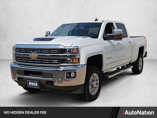 Summit White 2019 Chevrolet Silverado 3500 LTZ
