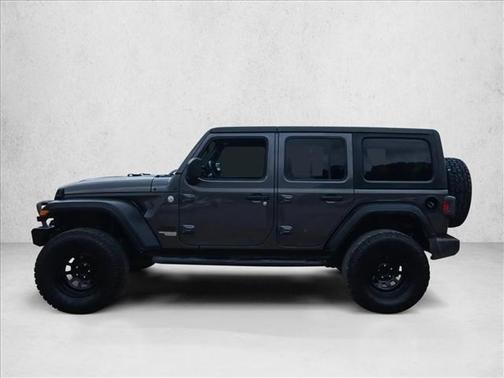 Granite Crystal Metallic Clearcoat 2021 Jeep Wrangler Unlimited Sport