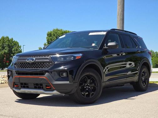 Agate Black Metallic 2023 Ford Explorer Timberline