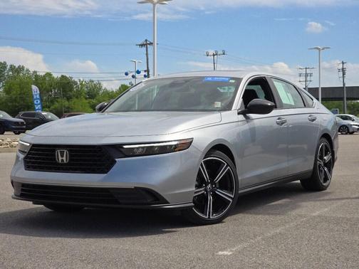 Lunar Silver 2025 Honda Accord Hybrid Sport