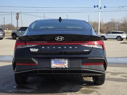 Black 2025 Hyundai ELANTRA HEV Blue
