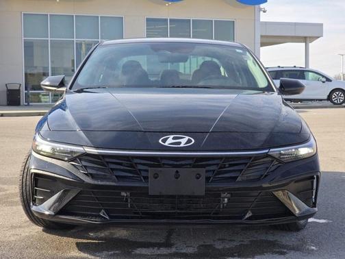 Black 2025 Hyundai ELANTRA HEV Blue