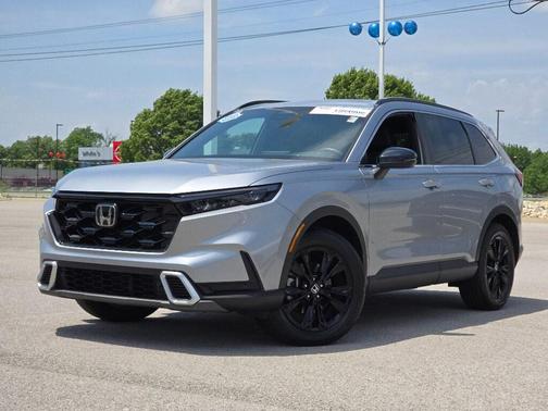 Lunar Silver Metallic 2023 Honda CR-V Hybrid Sport Touring