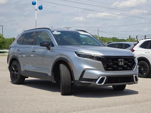 Lunar Silver Metallic 2023 Honda CR-V Hybrid Sport Touring