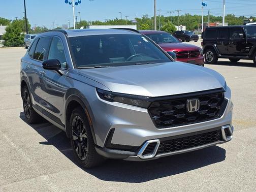 Lunar Silver Metallic 2023 Honda CR-V Hybrid Sport Touring