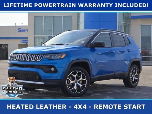 Hydro Blue Pearlcoat 2025 Jeep Compass Limited