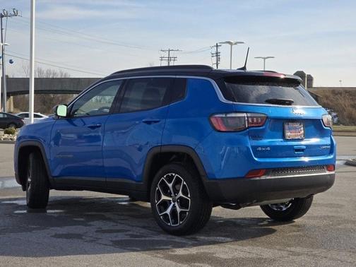 Hydro Blue Pearlcoat 2025 Jeep Compass Limited