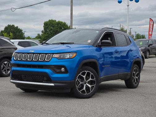 Hydro Blue Pearl 2025 Jeep Compass Limited