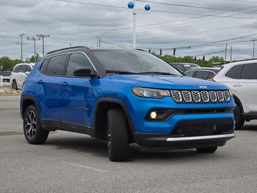 Hydro Blue Pearl 2025 Jeep Compass Limited