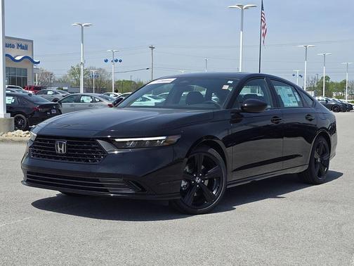 Crystal Black Pearl 2026 Honda Accord Hybrid Sport-L