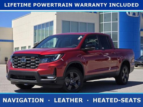 Radiant Red Metallic 2026 Honda Ridgeline TrailSport