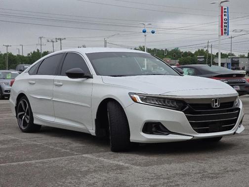 Platinum White Pearl 2022 Honda Accord Sport 1.5T