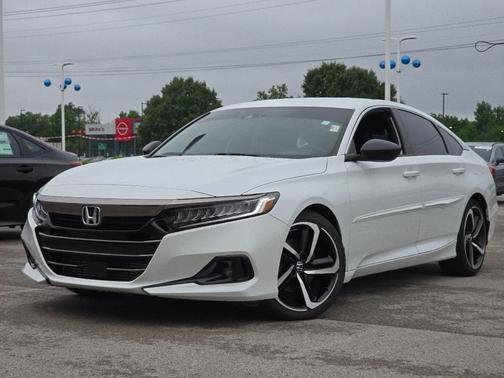 Platinum White Pearl 2022 Honda Accord Sport 1.5T