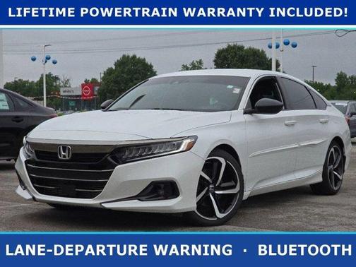 Platinum White Pearl 2022 Honda Accord Sport 1.5T