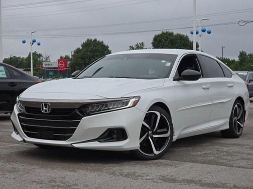Platinum White Pearl 2022 Honda Accord Sport 1.5T