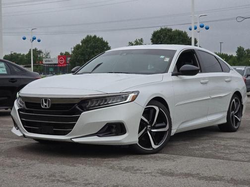 Platinum White Pearl 2022 Honda Accord Sport 1.5T