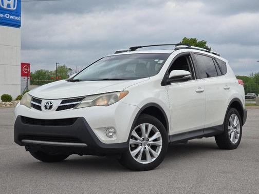 Blizzard Pearl 2013 Toyota RAV4 Limited