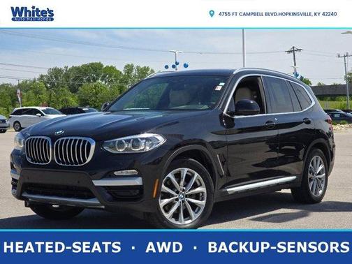 Black Sapphire Metallic 2019 BMW X3 xDrive30i