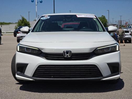 Platinum White Pearl 2022 Honda Civic EX