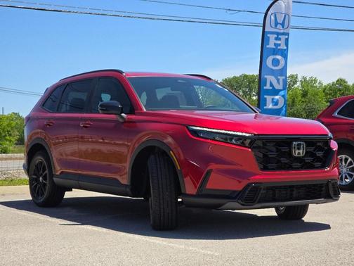 Radiant Red Metallic 2026 Honda CR-V Hybrid Sport