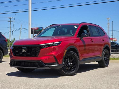 Radiant Red Metallic 2026 Honda CR-V Hybrid Sport