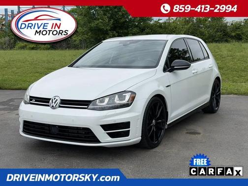 Oryx White Pearl Metallic 2017 Volkswagen Golf R 2.0T DSG